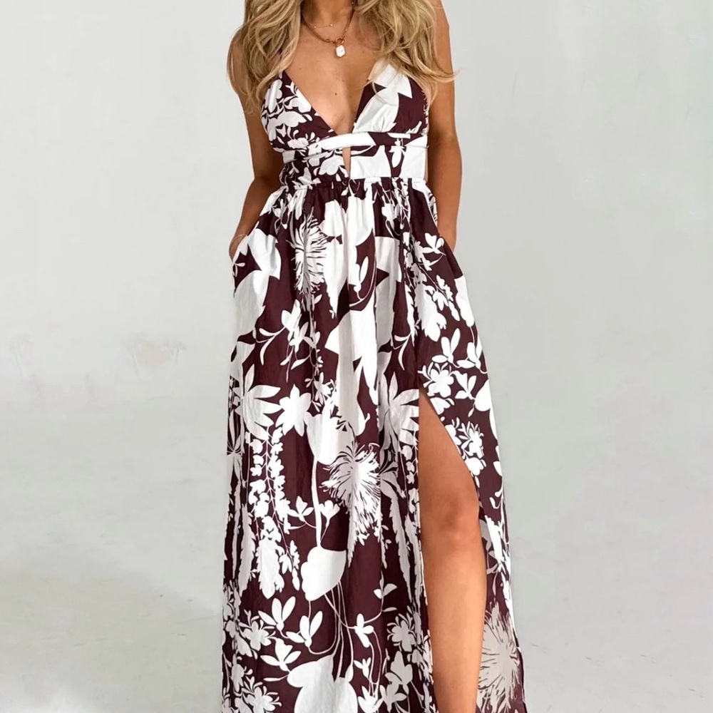 Grey bandit Vacation Feels Dress